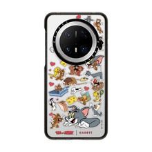 猫和老鼠汤姆杰瑞适用于华为Mate70pro透明全包手机壳可爱卡通男