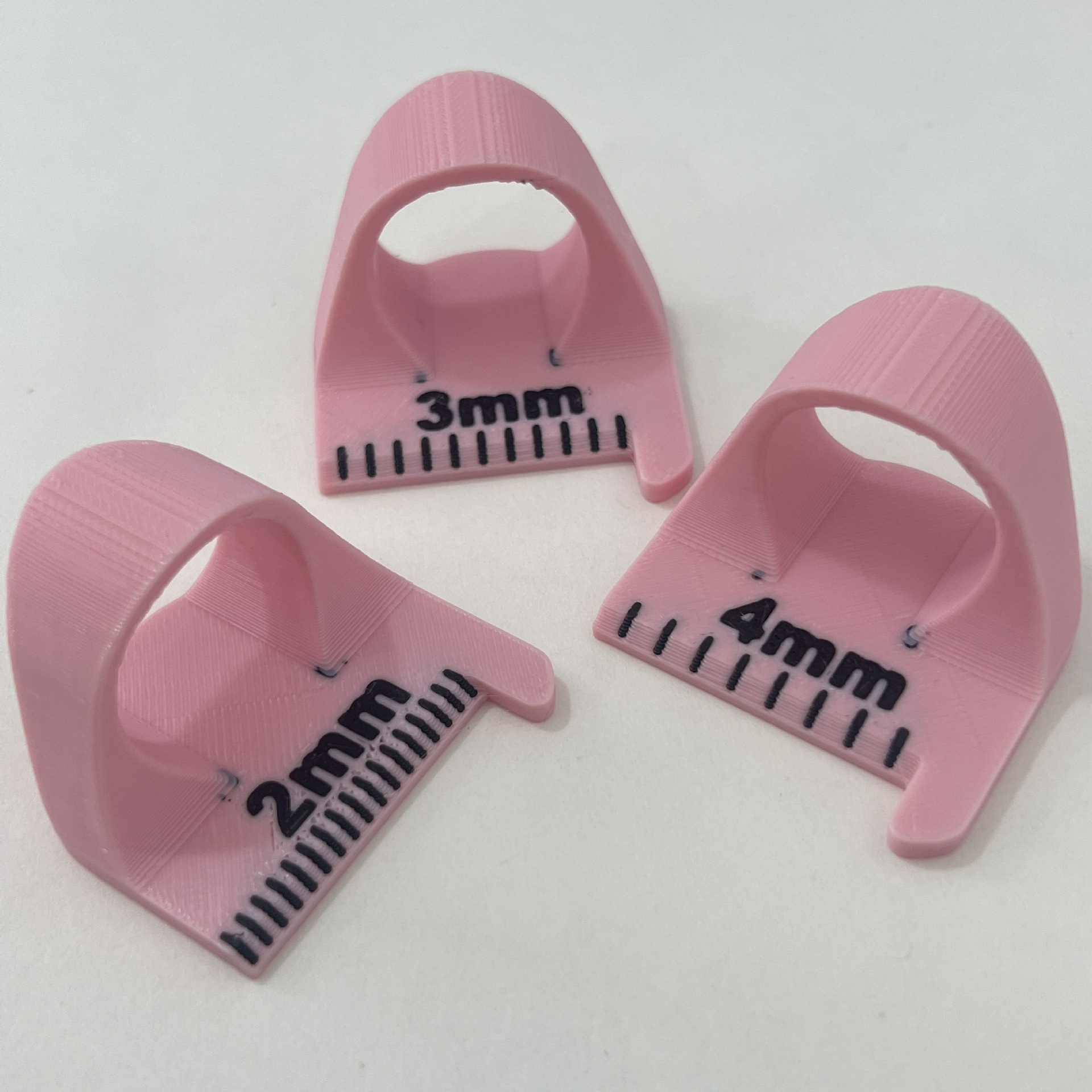 Nuevo estilo transfronterizo Sewing Templates plantilla de costura regla impresión 3D herramienta de mosaico de costura de bricolaje