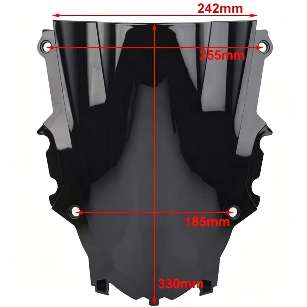 Suitable for Yamaha YZF R3 V3 R25 19-23 year models, windshield, front windscreen, windscreen, fairing