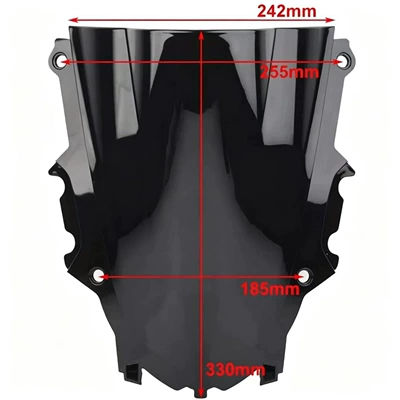 for Yamaha YZF R3: Motorcycle front windshield