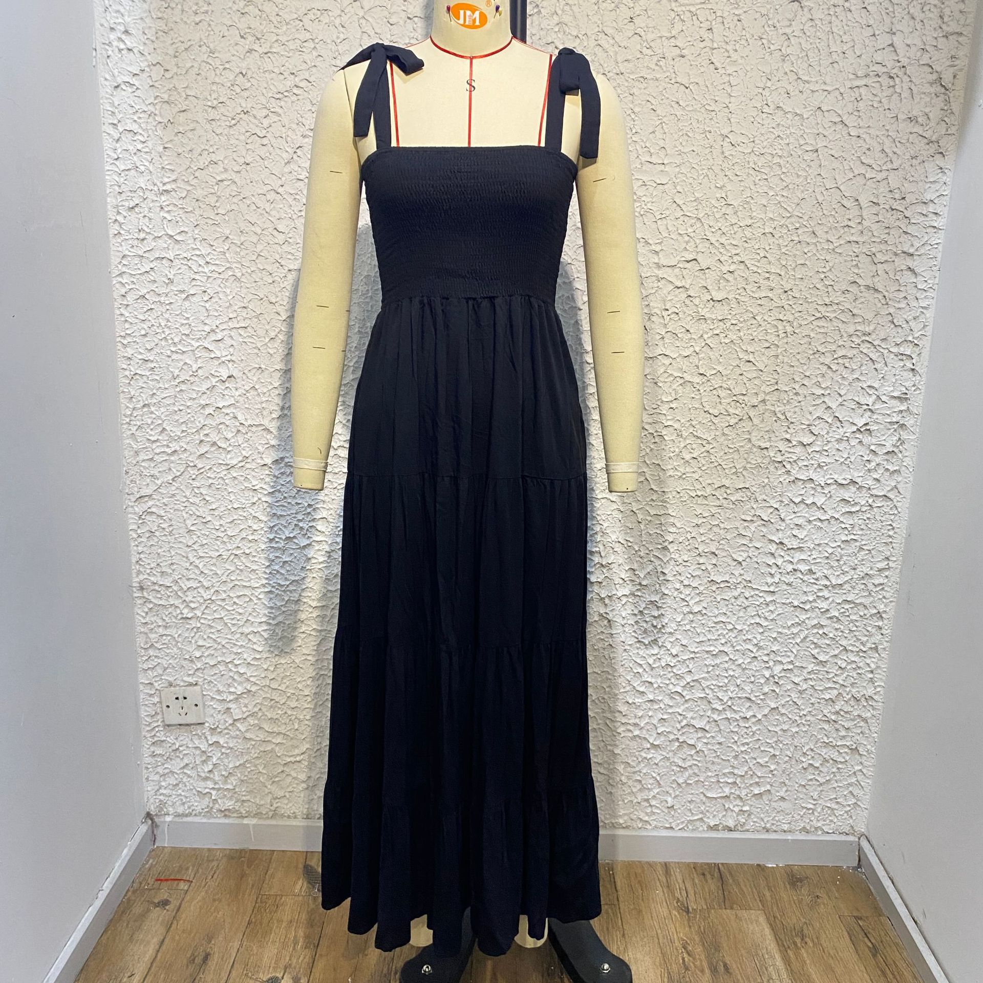 Women's Regular Dress Elegant Strap Sleeveless Printing Polka Dots Maxi Long Dress Daily display picture 87