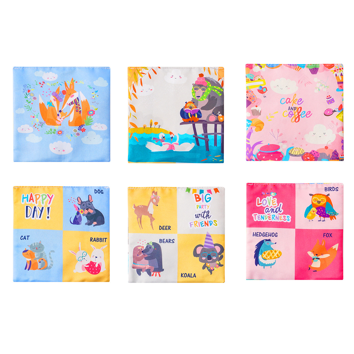 동물 (3 반지 종이)