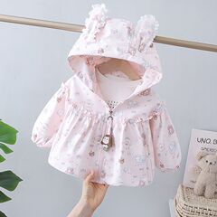 女の子コート春秋タイプ2025新作女の子洋気風衣子供春服女の子春子供服