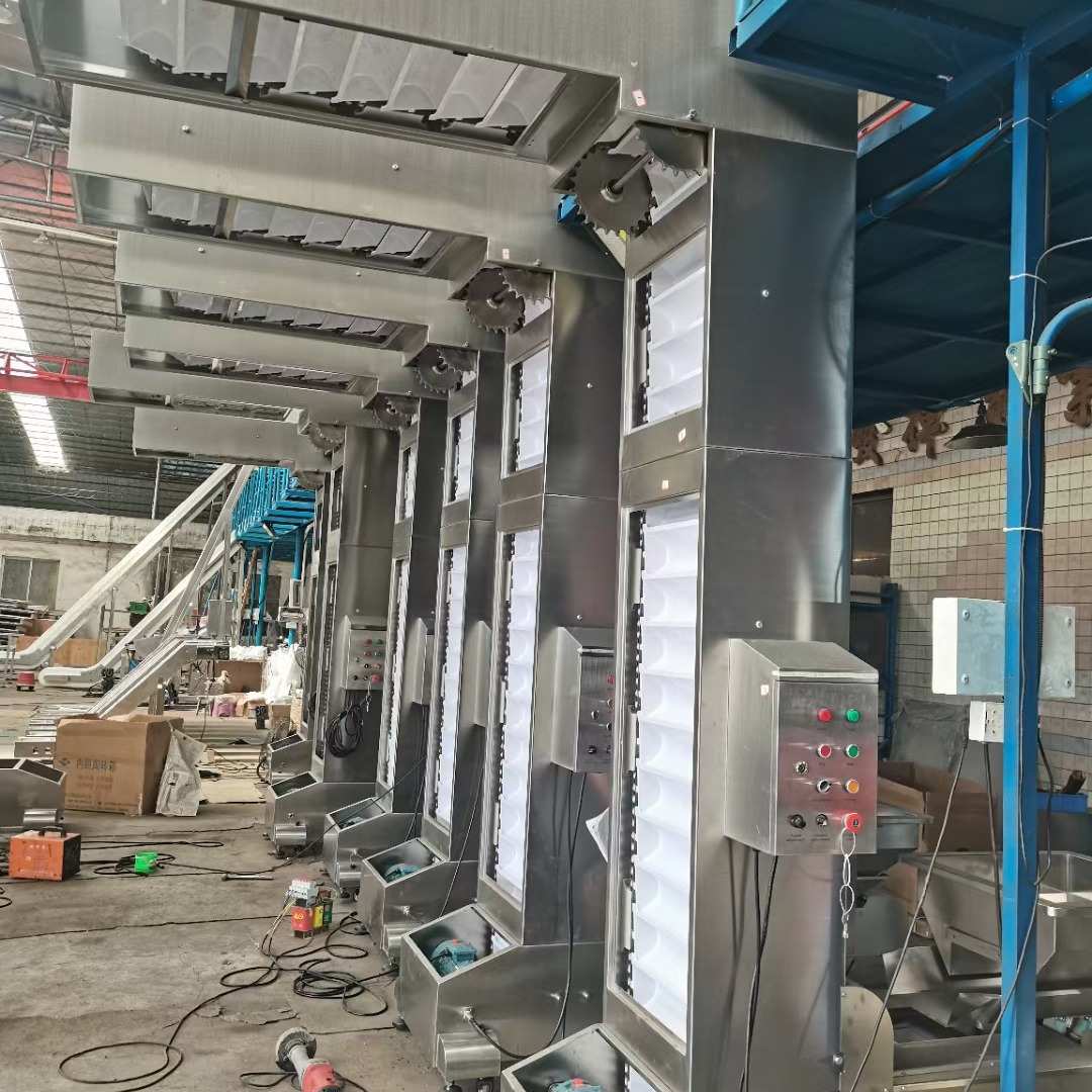 塑料颗粒提料机   Z型提升机不锈钢斗式提升机 炒货专用斗式输送