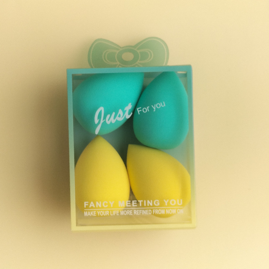 Cosméticos de belleza UV impresa arco colgante mascota caja de almacenamiento transparente polvo de maquillaje huevo mascota caja de almacenamiento transparente
