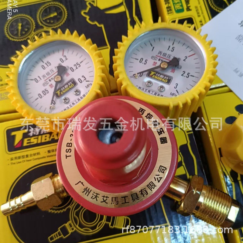 特斯豹TSB-30228丙烷表丙烷压力表减压表煤气表减压阀焊炬割炬减