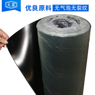Black industrial rubber sheet coiled material shock absorption wear-resistant pressure-resistant moisture-proof insulation floor rubber pad rubber leather