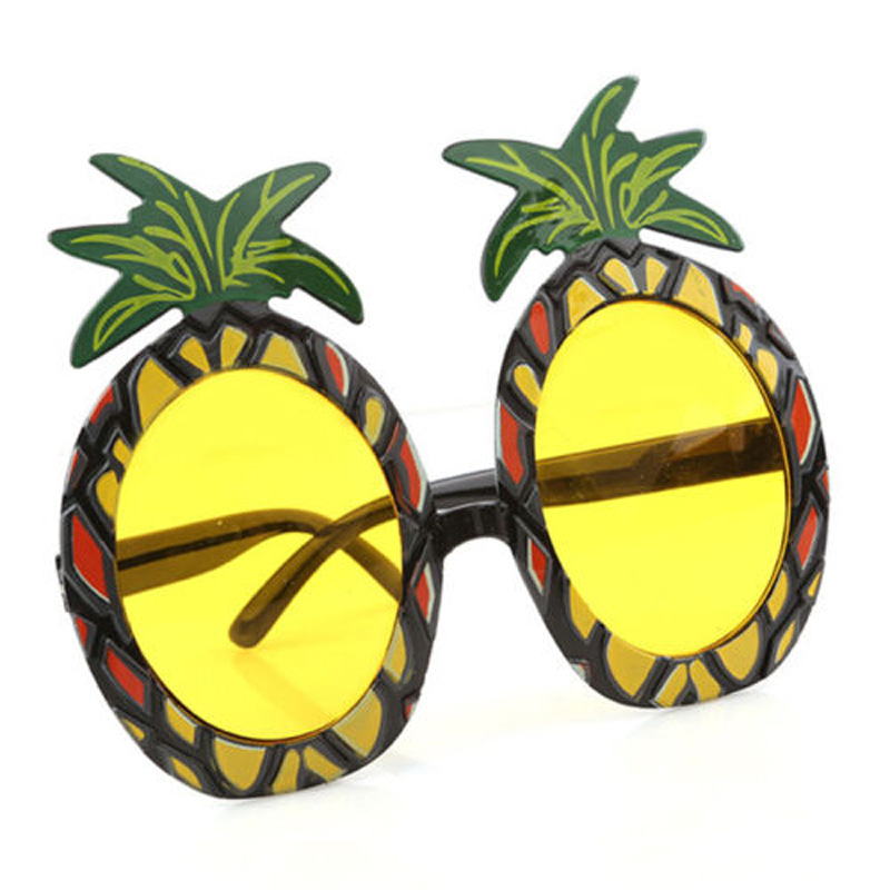 Hawaiian gafas set de vacaciones de playa gafas de fiesta tazas de cerveza gafas de piña flamenco