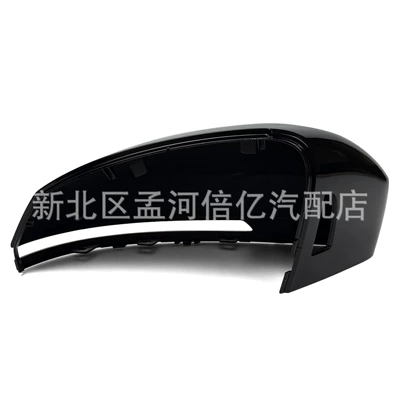 Shell, Rear Mirror Cover, Rearview mirror/rearview mirror - black-with-holes-left-side