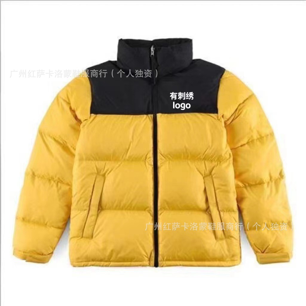 Putian versión alta chaqueta de plumón de cara norte 1996 versión americana de hombres y mujeres 90 chaqueta de bordado blanco 700 chaqueta cálida image 20