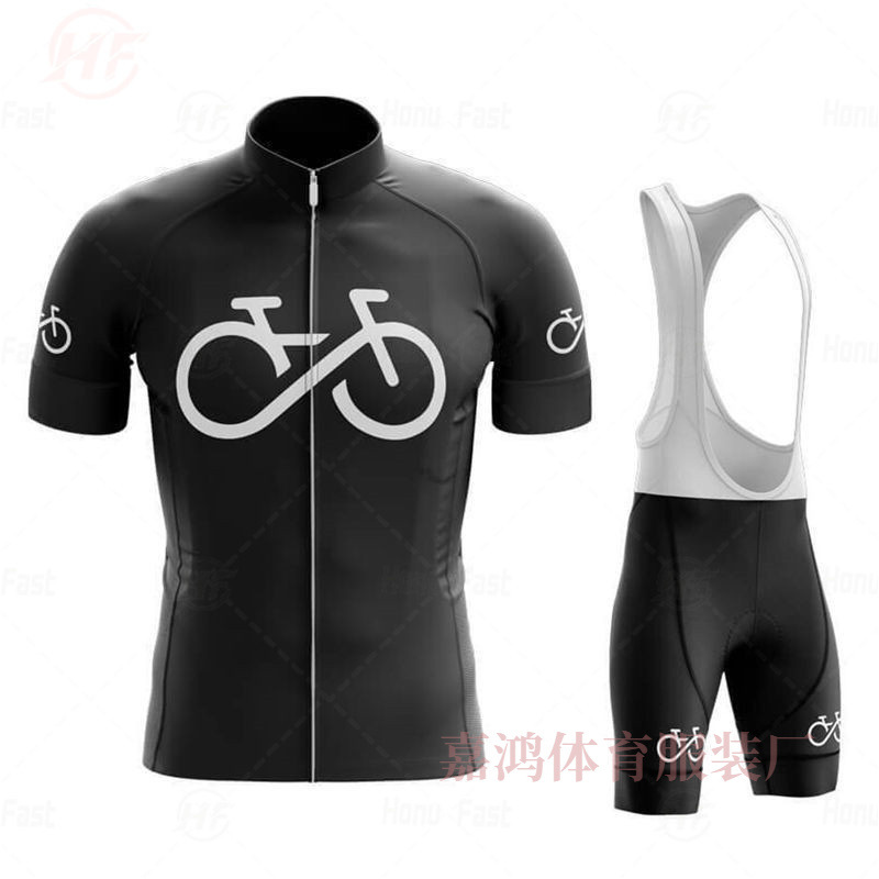 2025 New Summer Bicycle Short Sleeve Men's Cycling Suit Moisture Wicking Mountain Cross Country Clothing Wholesale