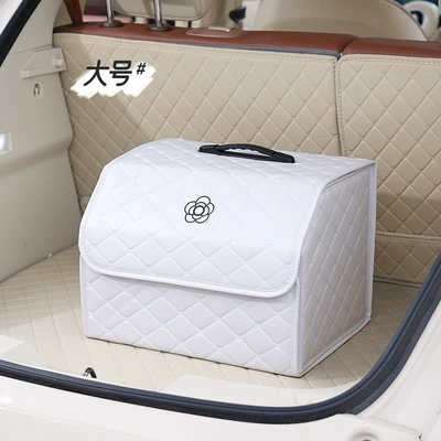 Car storage bag/box — Supplies - large-storage-box-with-white-camellia