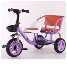厂家直销双人儿童三轮车小孩三轮车自行车儿童三轮车脚踏表演车