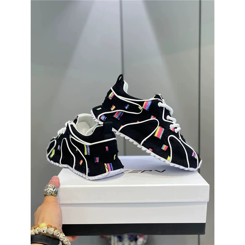 Тот же летние кожаные спортивные модные туфли Kuaishou на толстой подошве и шнуровке для папы, стильные, удобные и универсальные, мужская обувь для трибутымии xlz