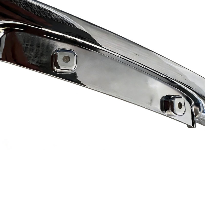Suitable for Mitsubishi Lancer Evo10 Electroplated Front Bumper Surround Modification Parts, Car Exterior Parts Made of Pp Material