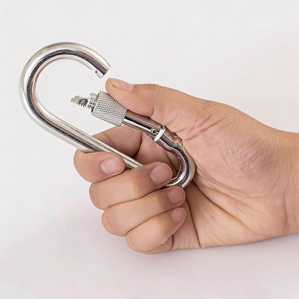 No. 4-14 stainless steel carabiner safety buckle anti-fall lock…