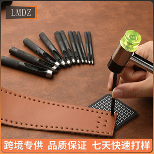 Leather Crafts Hand Punched suit Leather Punched suit Leather Carving Leather Art Hand Tools