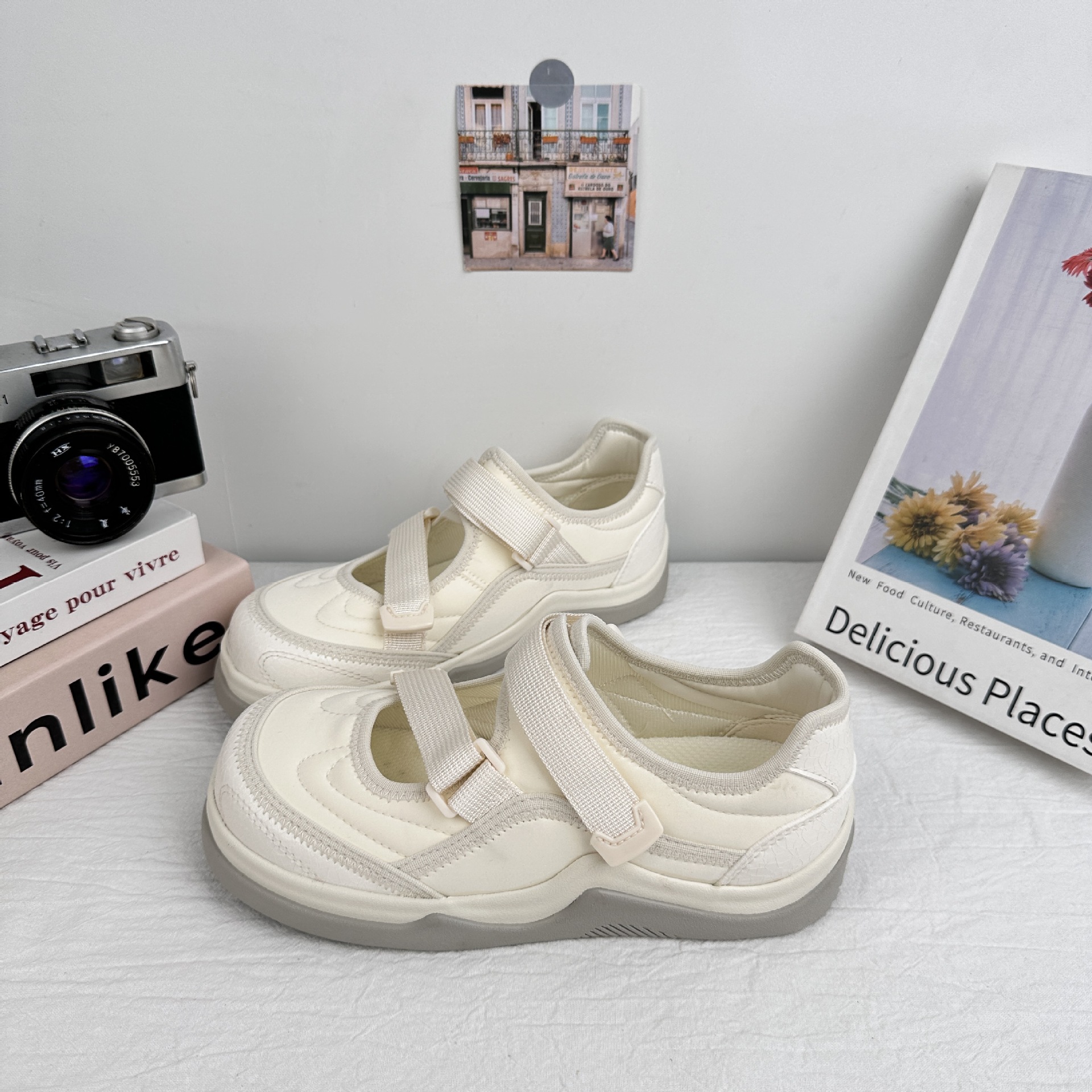 Yuanbo Zapatos Marizhen para mujeres 2025 nuevo verano red ventilada nicho sensación de diseño universal zapatos casuales para el cabello