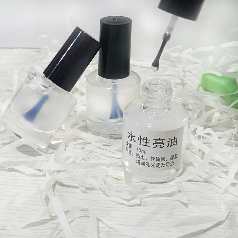 ソフトクレイシール層グレージングオイルブライトオイル手作り石プラスチック粘土ペイント手作り diy ソフトクレイブライトニング水性ブライトオイル|undefined