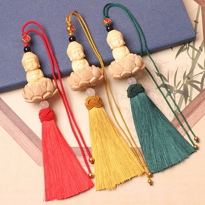 hanging ornaments peach lotus: Car hanging