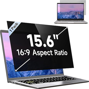 Computer Screen Privacy Film 15.6inch Anti-Glare Monitor Film, Left and Right Privacy Protection, No Ghosting, Customizable Eye Protection