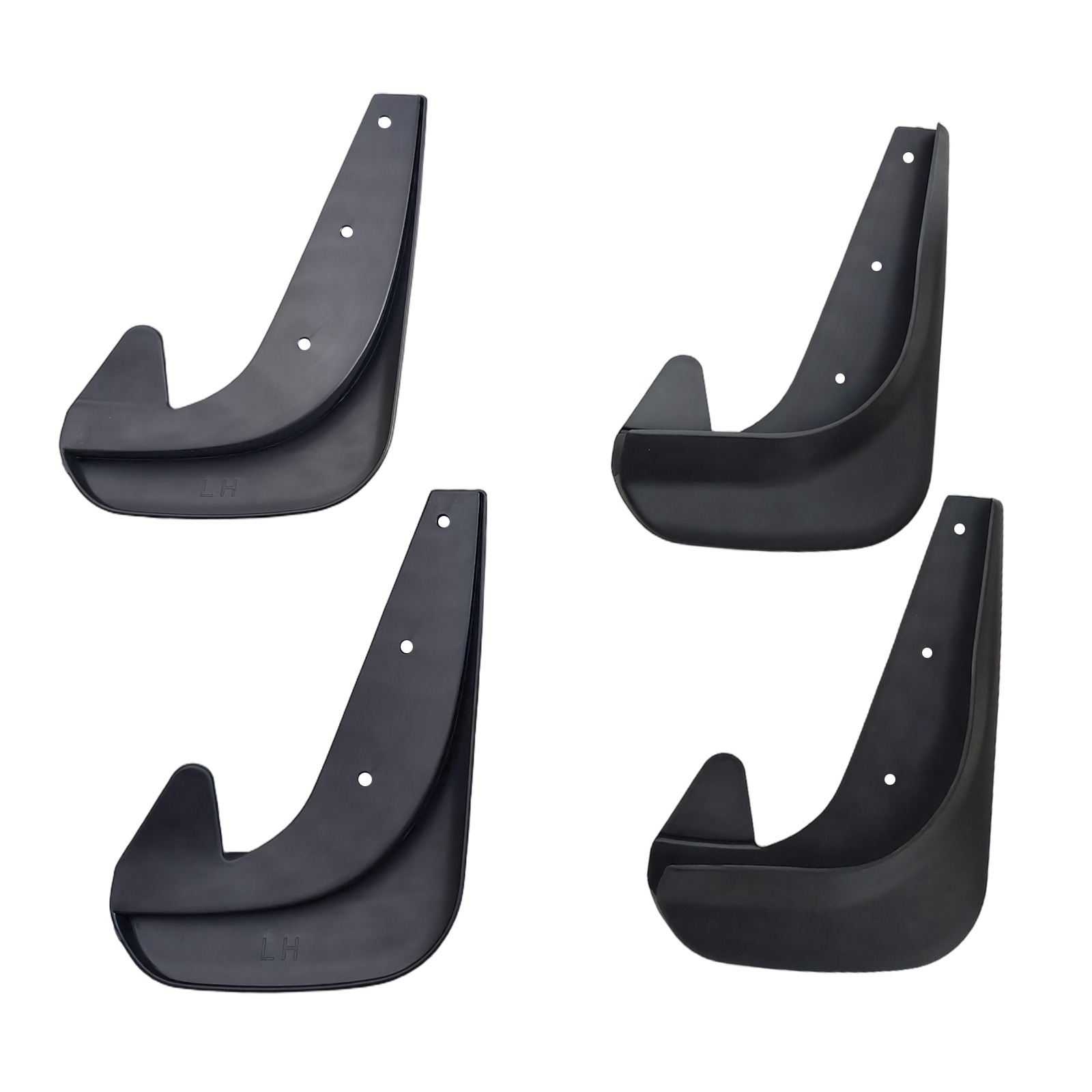 Suitable for universal small-sized car mud flaps, 4-piece set, foreign trade cross-border mud flaps, exterior modification