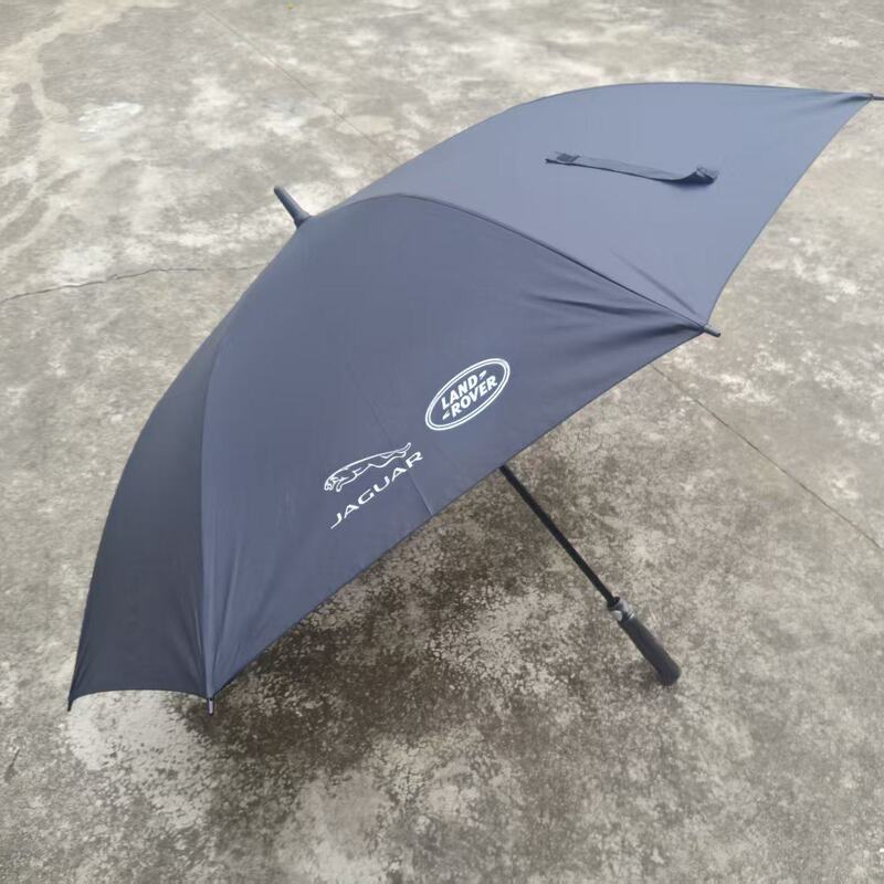 Suitable for Jaguar, Land Rover, Volvo, Zeekr, long-handled straight umbrella, 30 inches, 750mm, automatic, all-fiber, durable, windproof