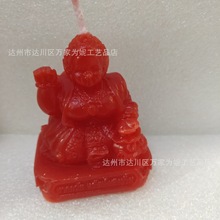 红色财富女士民间燃烧蜡烛摆件拍照蜡烛批发香薰蜡烛工艺品蜡烛