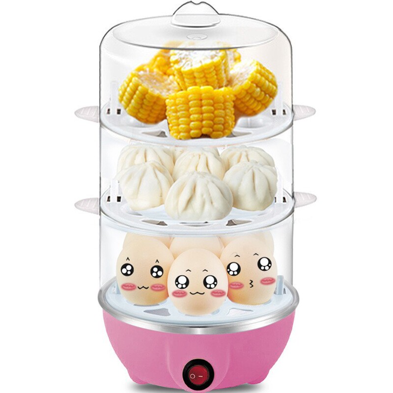 家庭用蒸し卵器ミニ多機能煮卵神器寮朝食機小型自動停電|undefined