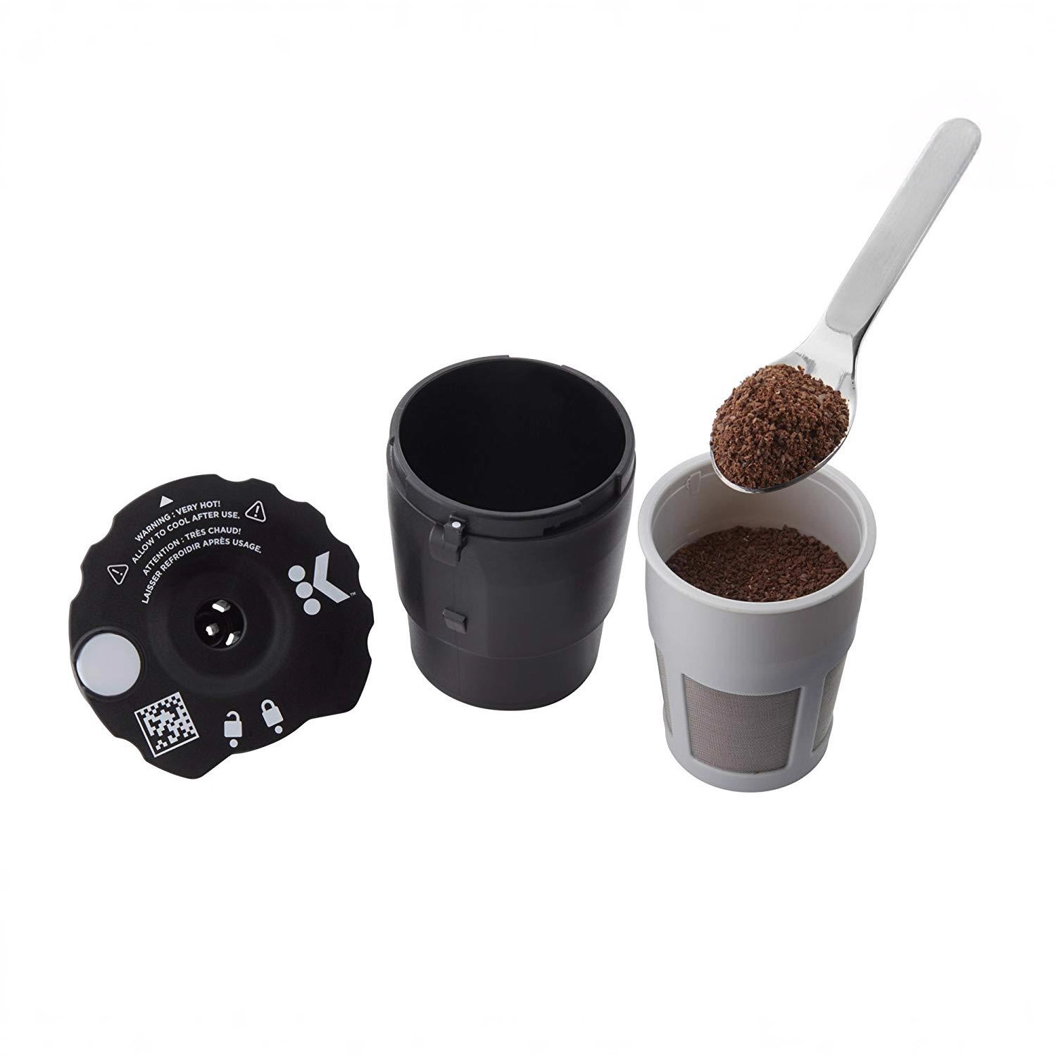 Aplicable a Keurig 2 Generación nuevo filtro de café, máquina de café de molienda filtro de café