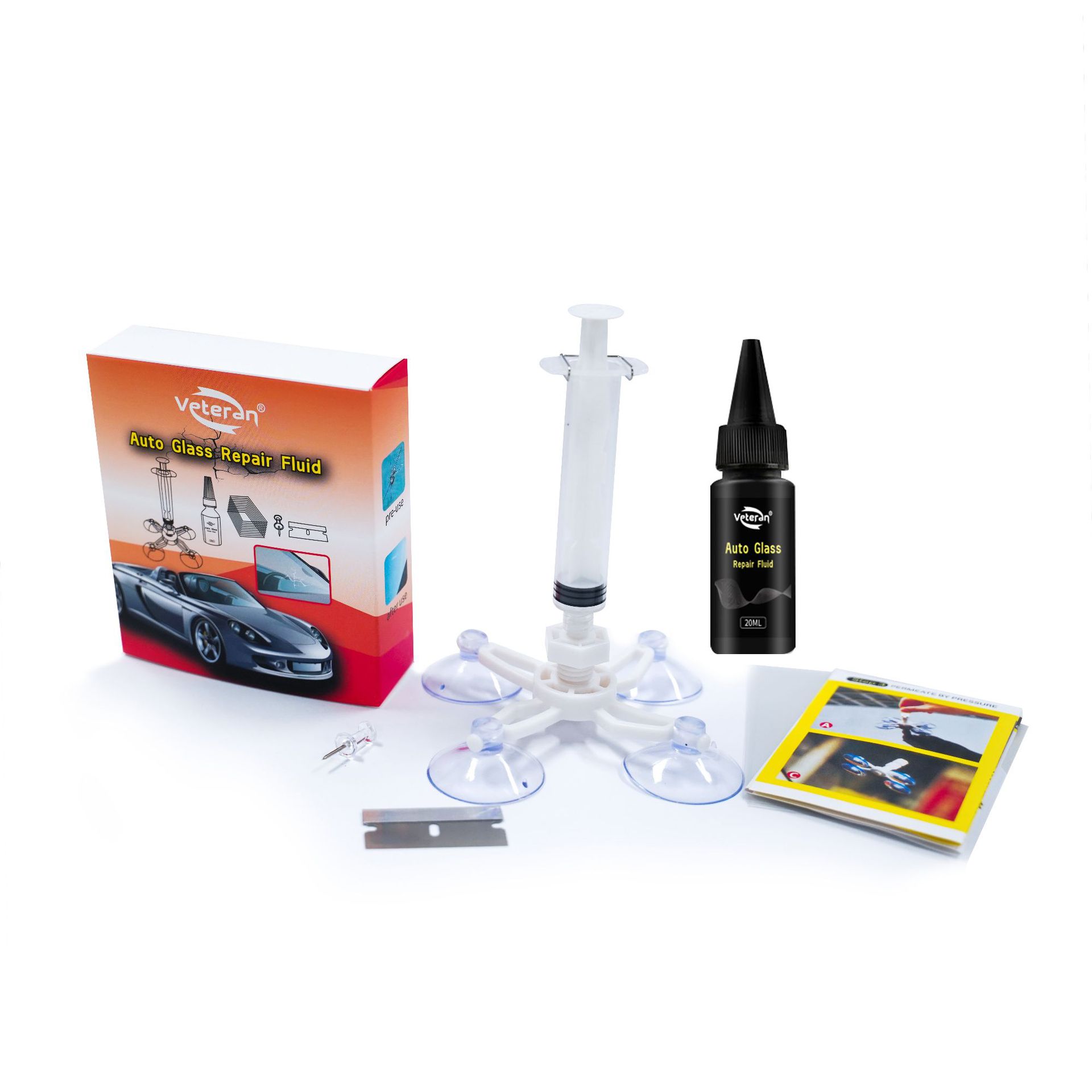 카박스 주사기 흰색 브래킷 20ml