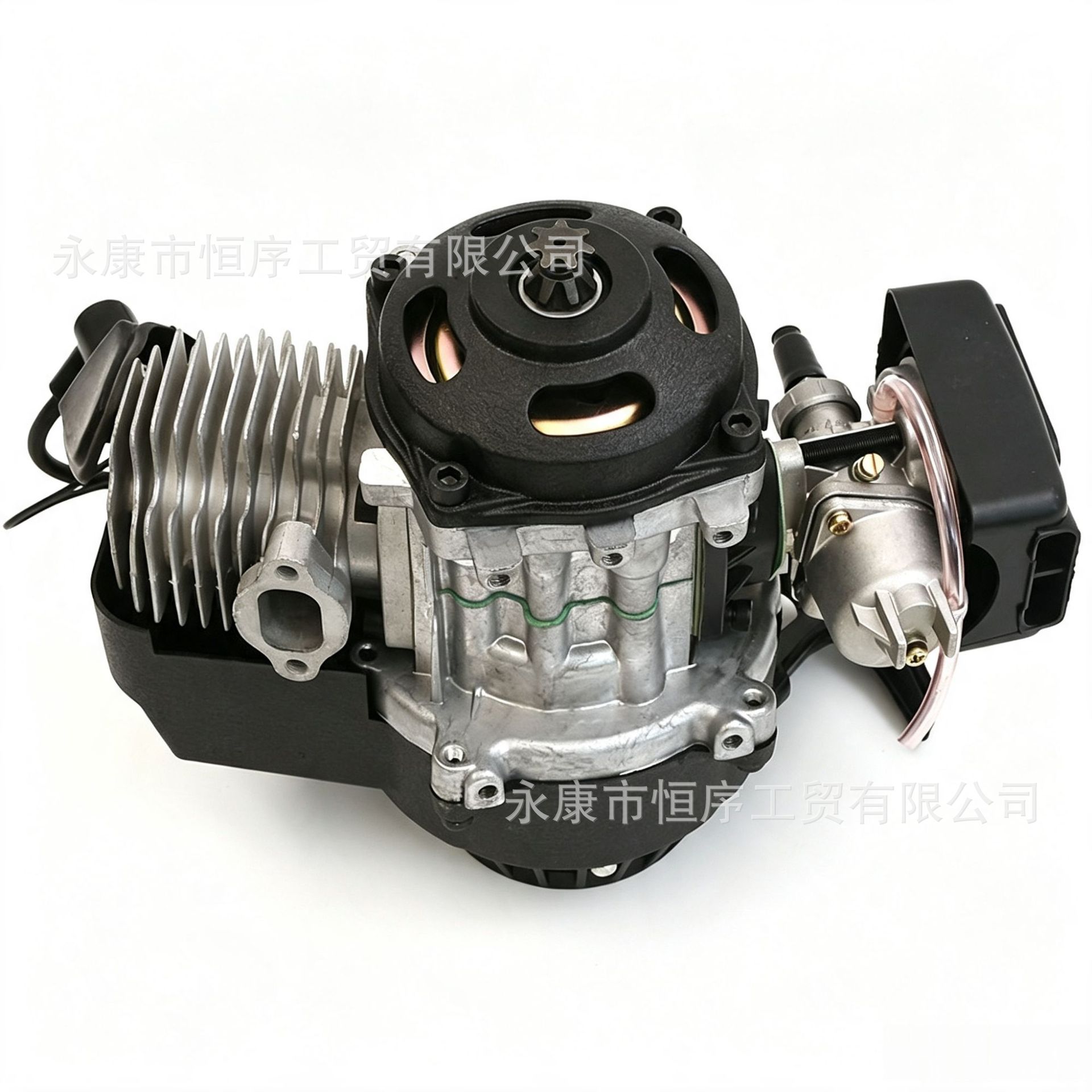 Mini Motorcycle Accessories 49Cc Small Sports Car Small Off-Road Motorcycle Hand-Pull Start Two-Stroke Gasoline Engine
