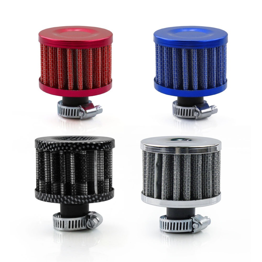 Cross-Border Hot-Selling Car Air Filter 12mm Small Mushroom Head Universal High-Efficiency Air Filter for Car Modification