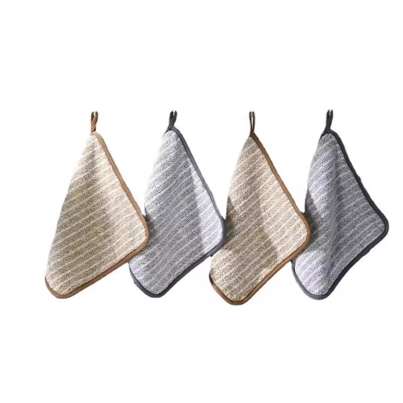 Dish cloth for kitchen lint-free absorbent oil-removing bamboo fiber dish towel cloth oil-free easy-to-clean towel oil-absorbing