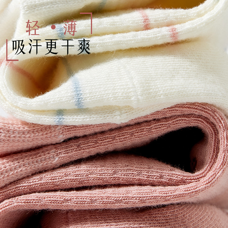 Nueva moda primavera y verano ligero desodorante absorbente de sudor calcetines de mujer ins Calcetines Bajos de corte bajo de tobillo corto calcetines de mujer Zhuji