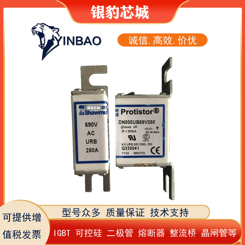 DN00UB69V50L Q330271 DN00UB69V63L R330272全新熔断器现货