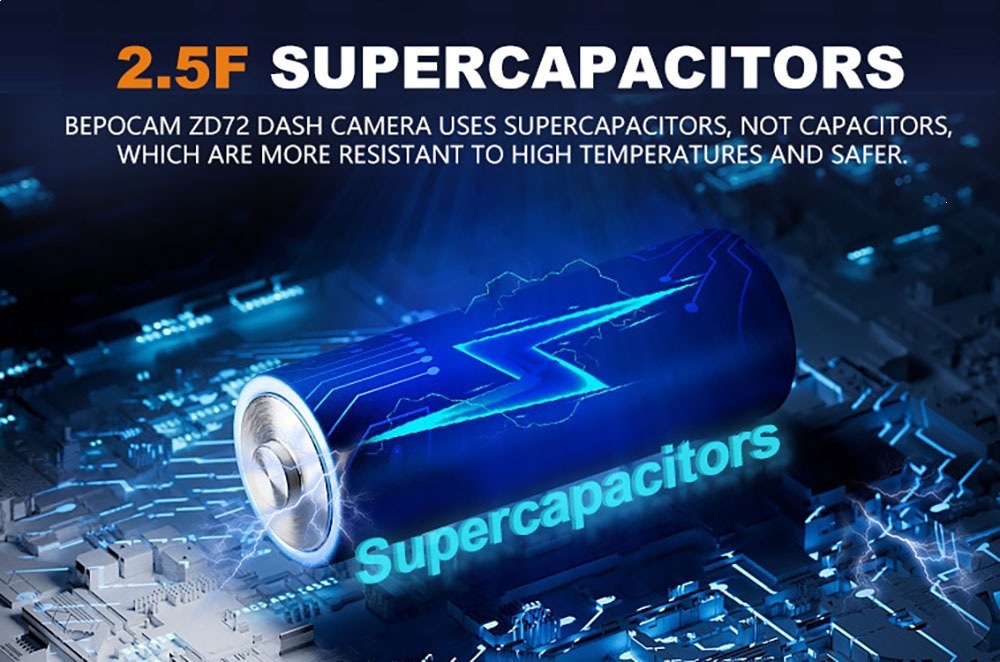 Cardvrcam Front and Rear Dual Recording 4K High-Definition Dash Cam 5g Wifi Car Camera 3.16inch Screens