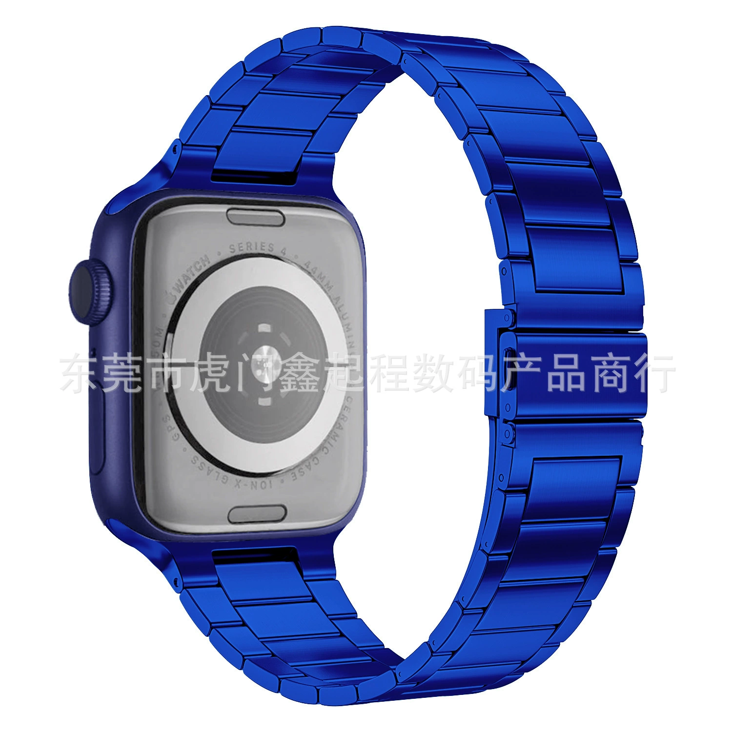 Ремешок для Apple Watch Iwatch10, браслет подходящий, маленькая талия три бусины, нержавеющая сталь, ремешок для Apple Watch
