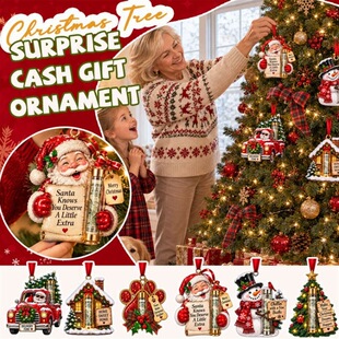 ���R�d����ɐ���Christmas Cash Gift Ornament�}�Q�F��Y���b�
