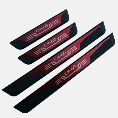 Mazda Cx-60 Welcome Pedal, Dekorativ pedal başlıqları - cx-60-plastic-threshold-strip-ruby