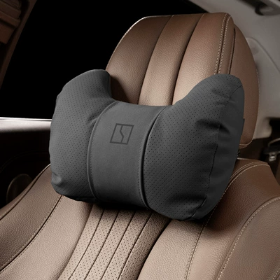 Support Zeekr X Accessories — Headrest - horn-style-noble-black-extremely-zirconium-headrest-set
