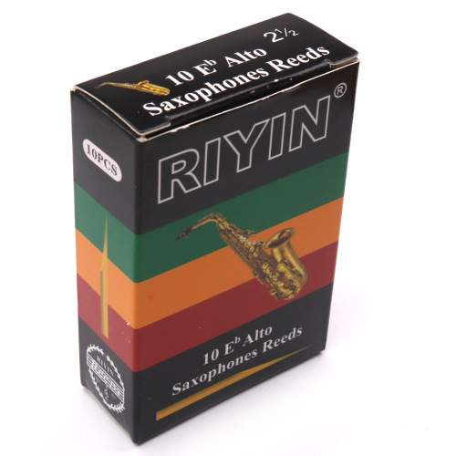10-piece set of 2.5 alto saxophone reeds, alto saxophone reeds, clarinet saxophone reeds