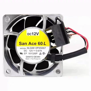 9LG0612P4S007金属铝框三洋SANYO DC12V0.67A PWM控制4线散热风扇