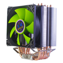 冰刃400六铜管CPU散热器台式机风扇1155AMD2011针1366 x79X58批发