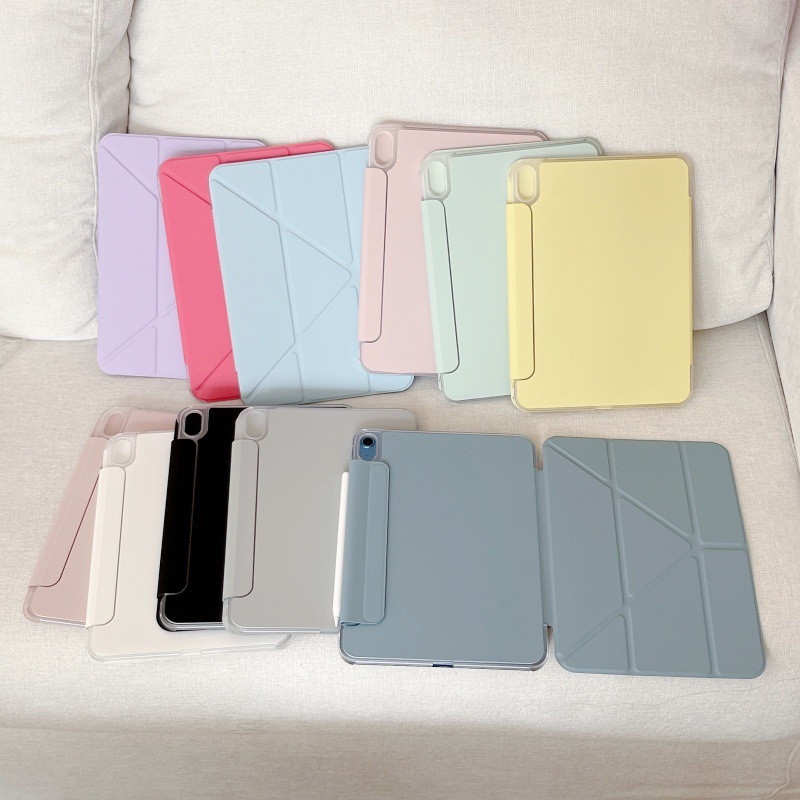 2025适用ipad11代磁吸双面夹保护套Y折air11防摔防弯柠檬黄平板壳|undefined