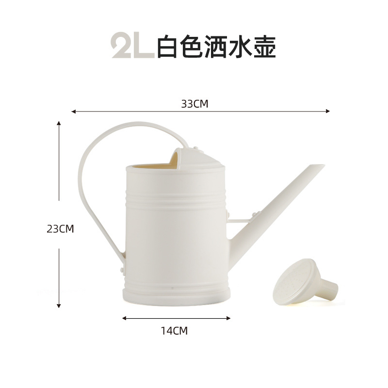 Botella de agua de boca larga botella de agua de agua doméstica de gran capacidad especial artefacto de rociador de agua de plástico retro rociador de colza de pulverización