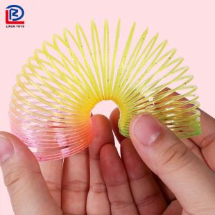 Stall Prizes School Surrounding Hot Selling Medium Boxed Rainbow Circle Puzzle Large Internet Red Magic Rainbow Circle Wholesale