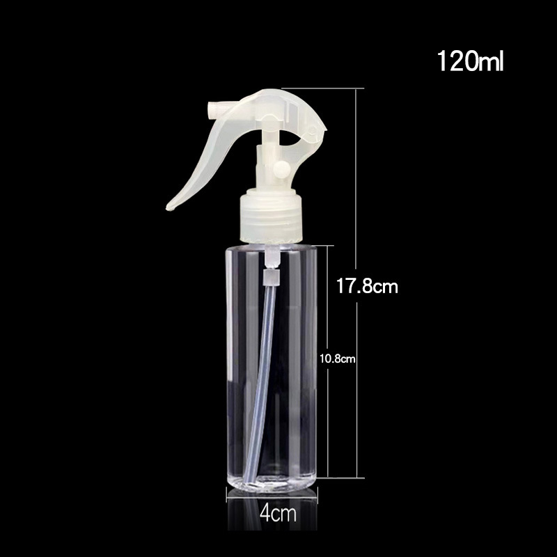 Botella de spray cosmética de embalaje de 100-500ml, botella de plástico, botella de spray, boquilla pequeña para ratón