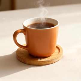 diy马赛克杯垫竹木凹槽底胚白胚亲子儿童手工装饰美工材料底托盘