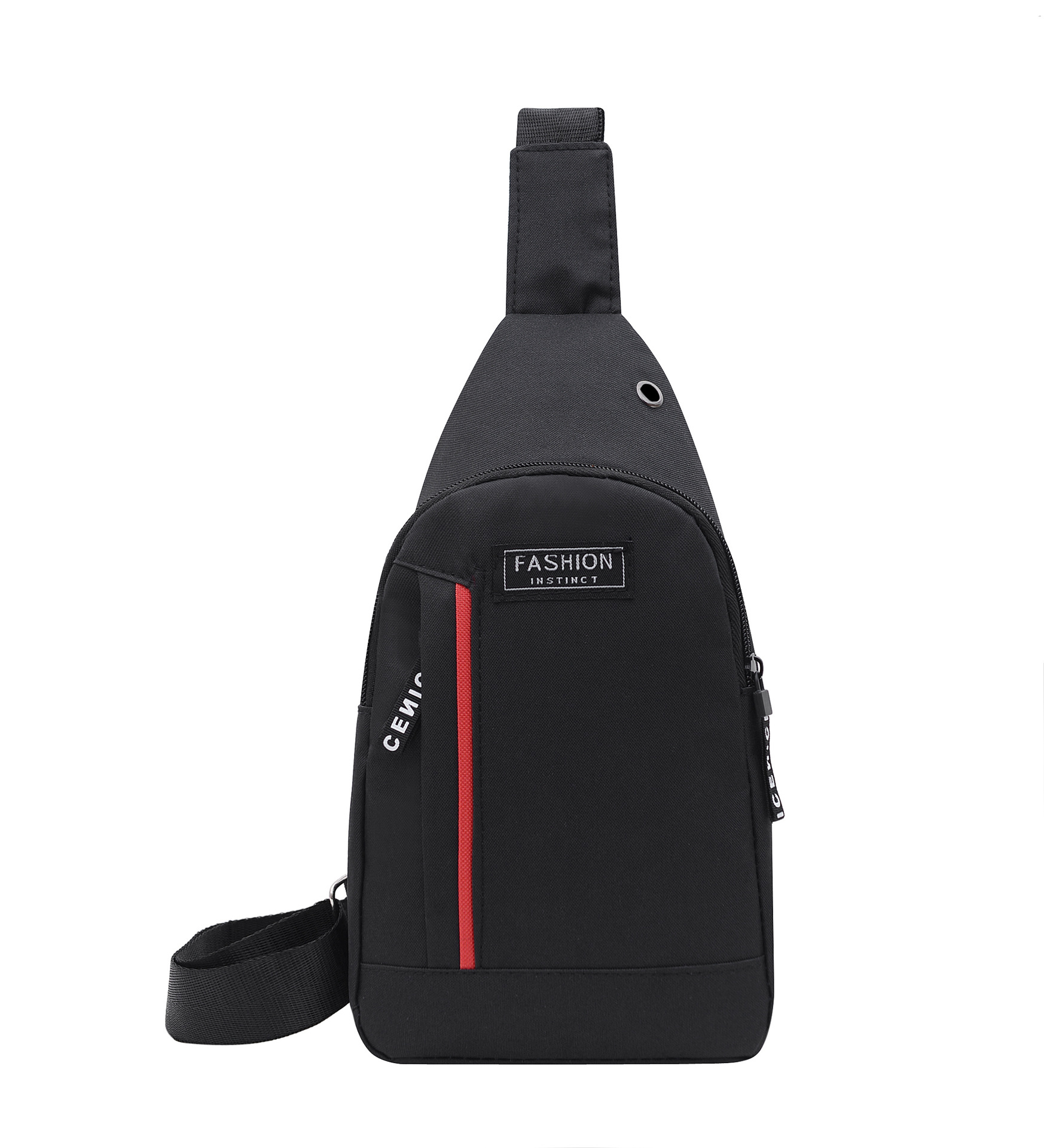 Nuevo bolso de pecho de los hombres crossbody bolsa de viaje pequeña mochila crossbody bolsa de deporte estilo coreano